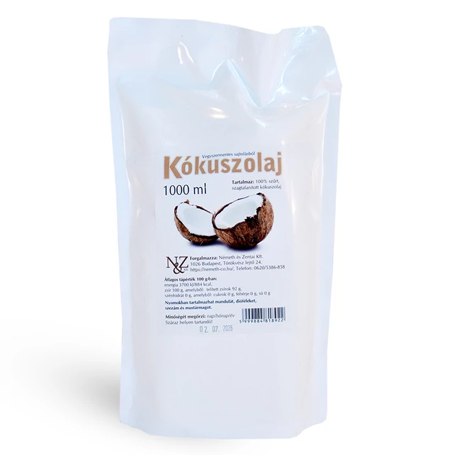 Kókuszolaj 1000ml - bulkshop.hu