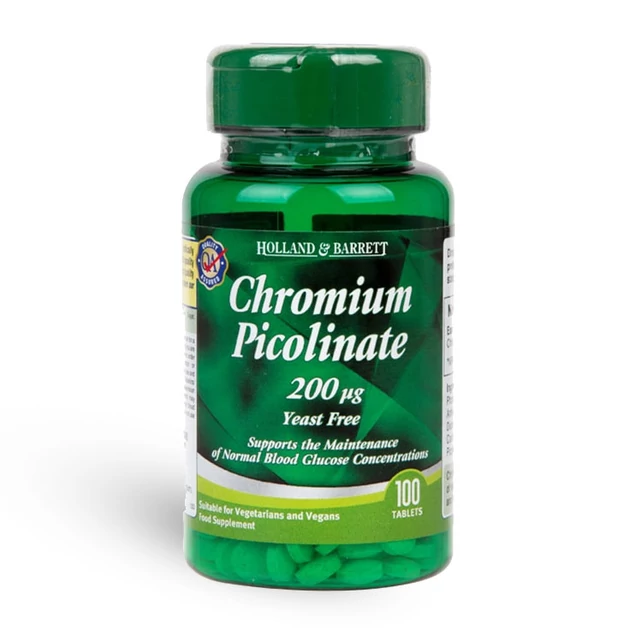 H&amp;B Króm tabletta 200 mcg 100db - bulkshop.hu