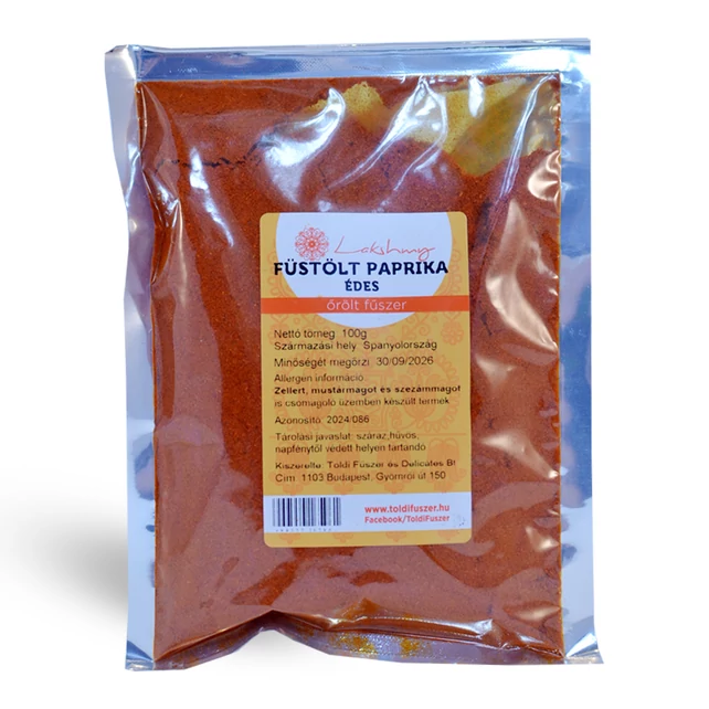 Lakshmy füstölt őrölt fűszerpaprika 100g spanyol - bulkshop.hu