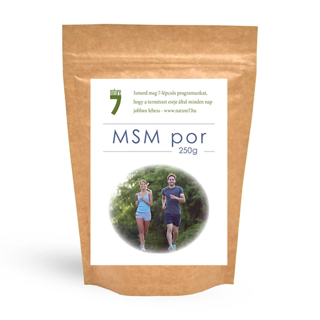Nature7 MSM por 250g - bulkshop.hu