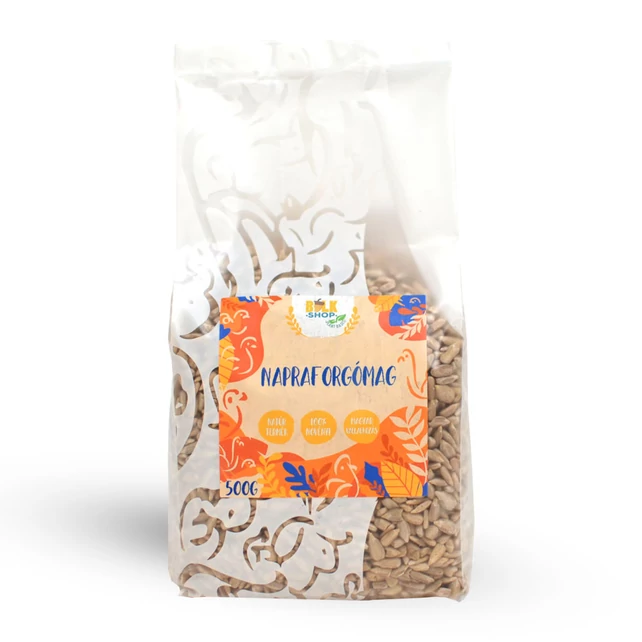Napraforgómag hántolt, natúr 500g bulkshop