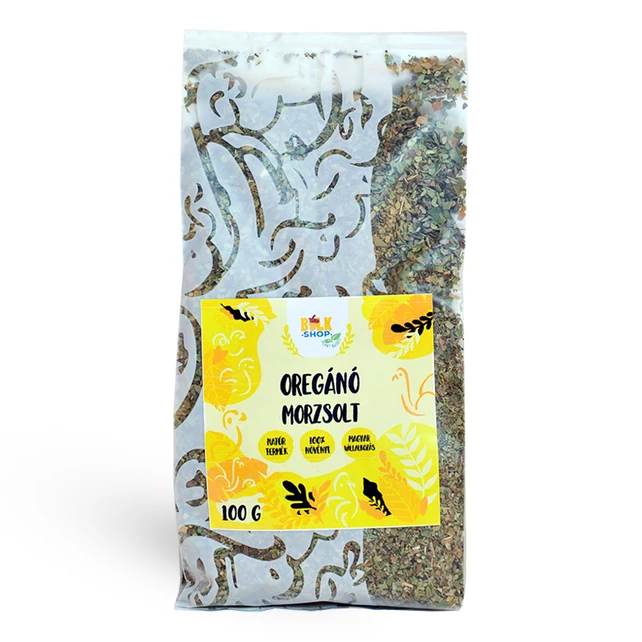 Bulkshop oregánó morzsolt 100g - bulkshop.hu
