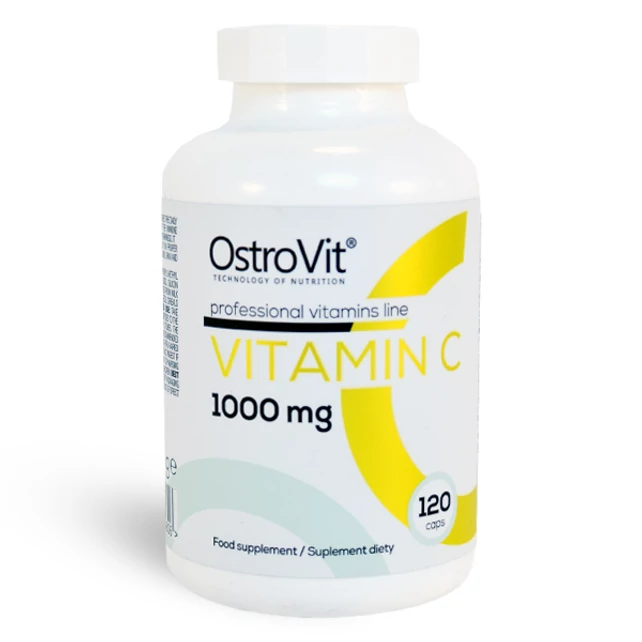 OstroVit C-vitamin kapszula 120db, 1000mg - bulkshop.hu