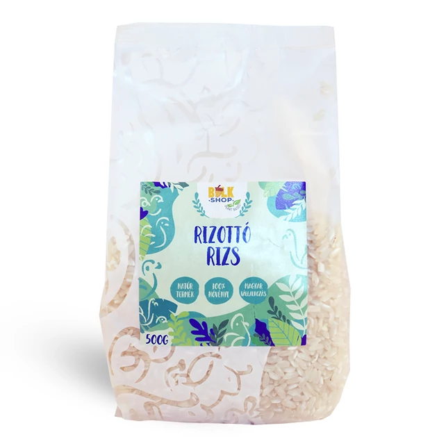 Bulkshop rizottó rizs 500g - bulkshop.hu