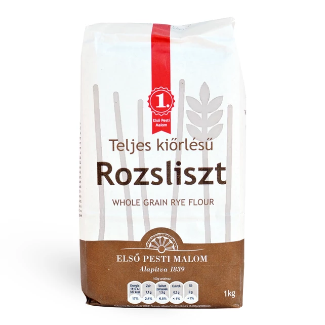 Rozsliszt 1kg - bulkshop.hu