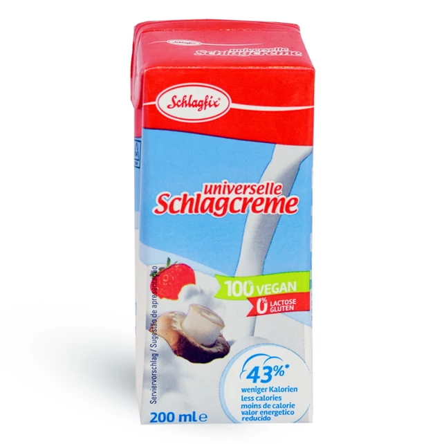 Schlagfix vegán habkrém 200ml 15%