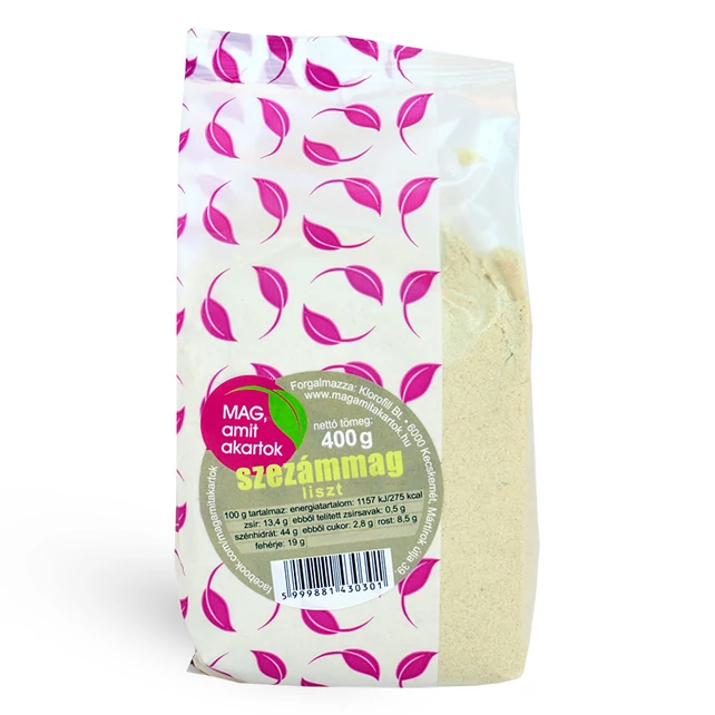 Klorofill szezámliszt 400g - bulkshop.hu