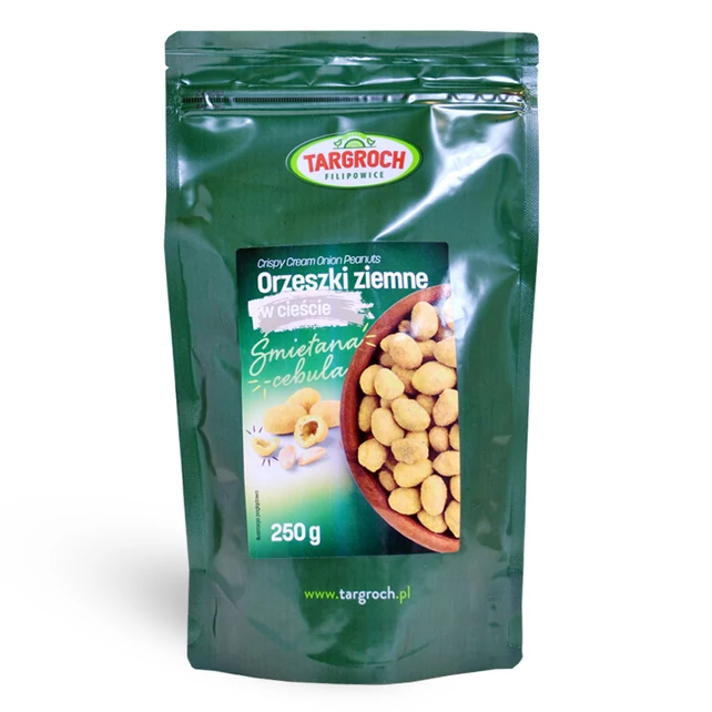 Targroch földimogyoró hagymás-tejfölös bundában 250g - bulkshop.hu