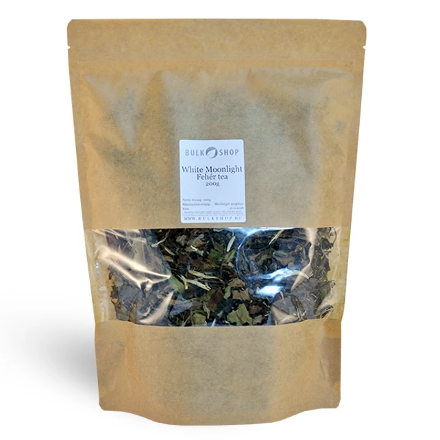 Bulkshop fehér tea 200g White Moonlight (Yue Guang Bai) - bulkshop.hu