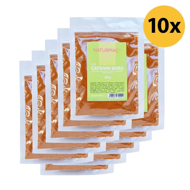 Cayenne bors 250g - bulkshop.hu