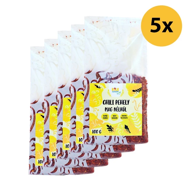 Bulkshop chili pehely mag nélkül 500g