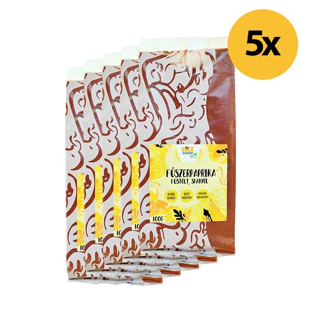 Bulkshop füstölt őrölt spanyol fűszerpaprika 500g