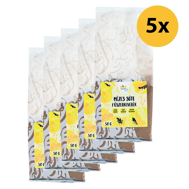 Bulkshop mézessüti fűszerkeverék 250g