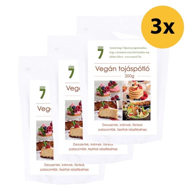 Nature7 vegán tojáspótló 600g