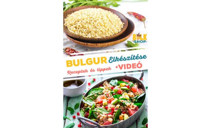 Bulgur elkészítése