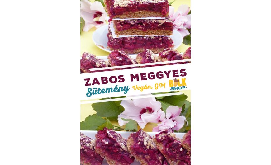 Zabos, meggyes pite recept