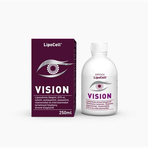 LipoCell VISION liposzómás étrend-kiegészítő (250 ml)