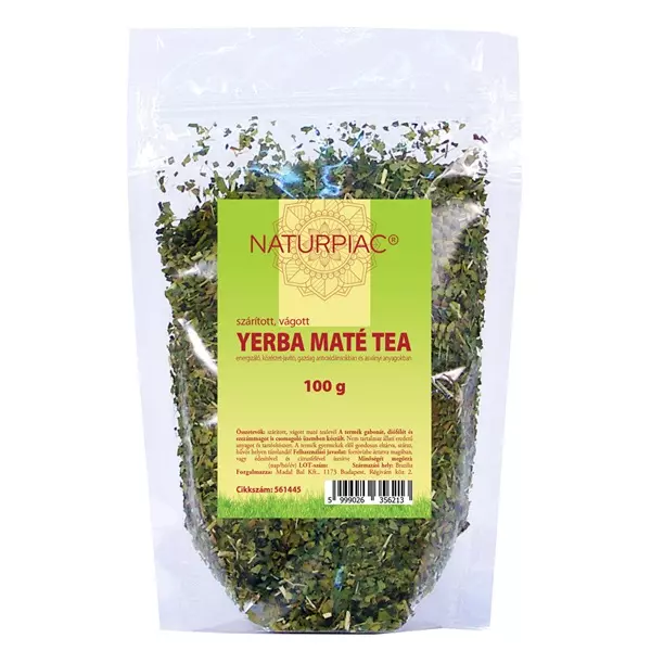 Yerba maté zöld tealevél, vágott ,100g NaturPiac