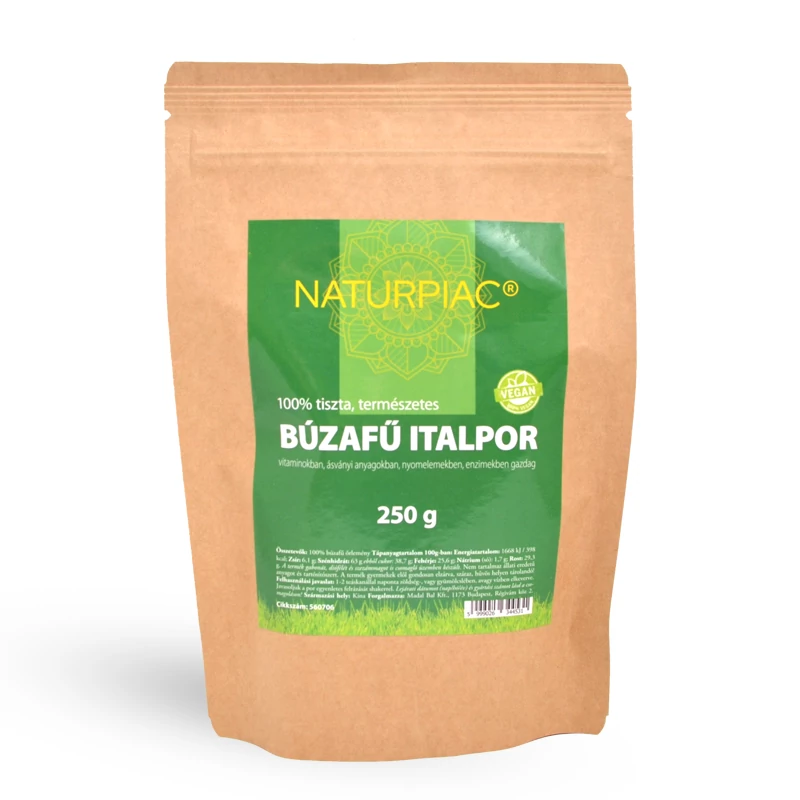 Naturpiac búzafű italpor 250g 