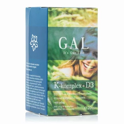GAL K-komplex + D3-vitamin cseppek 20ml