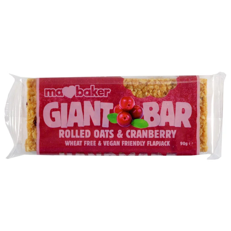 Giant Bar óriás-zabszelet vörösáfonyás 90g
