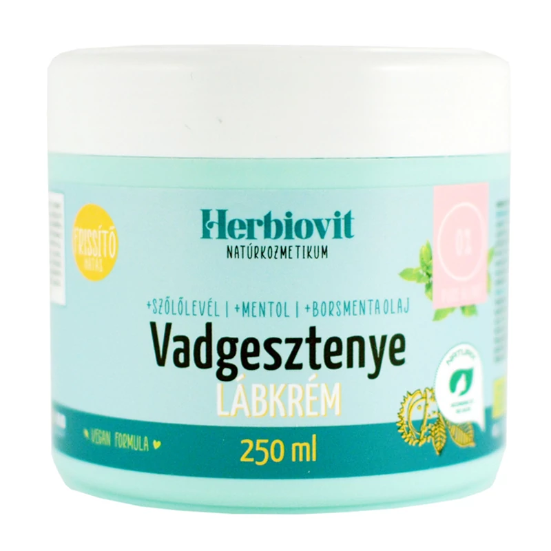 Herbiovit Vadgesztenye lábkrém 250ml