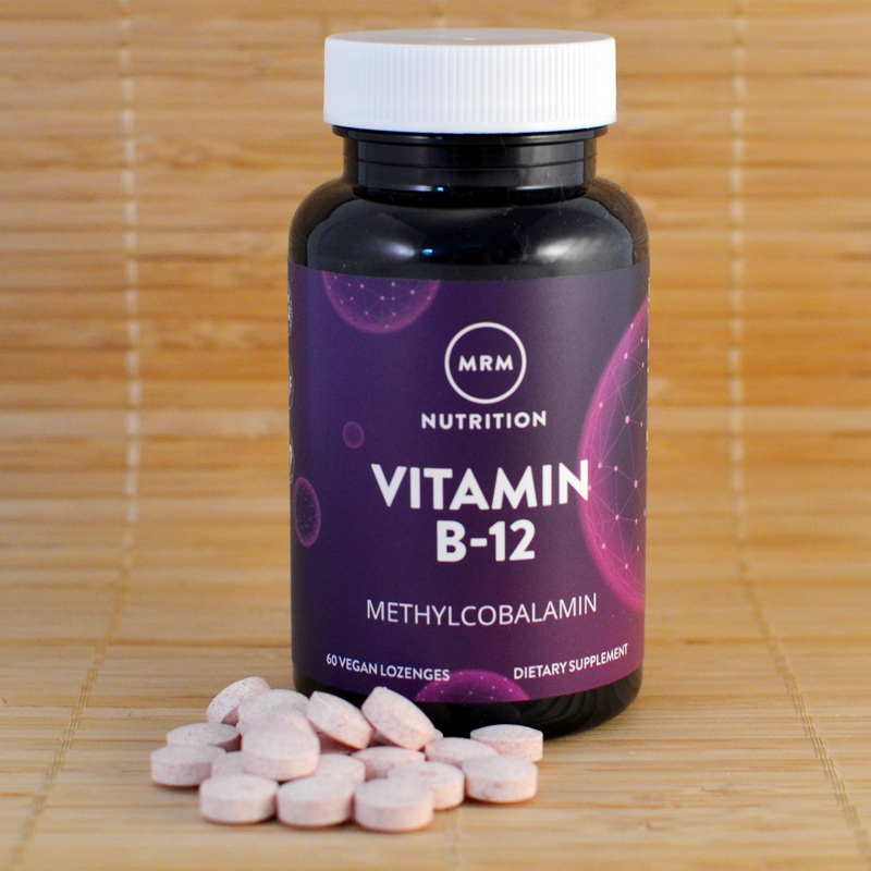 B12 vitamin szopogató tabletta foláttal, 2000mcg, 60db (MRM)