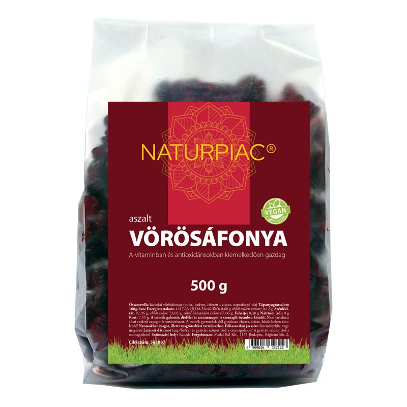 NaturPiac Vörösáfonya 500g