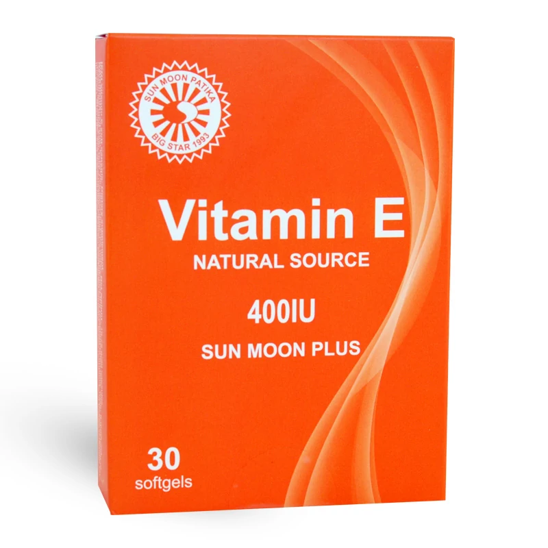 Sun Moon E-vitamin lágyzselatin kapszula emelt hatóanyag 30db 