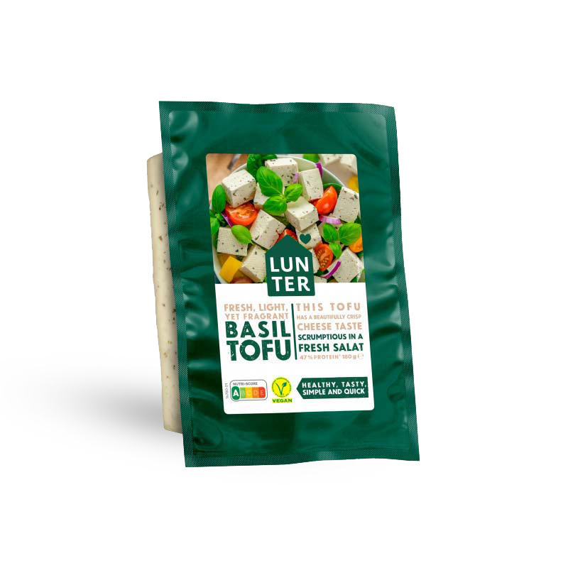Lunter tofu bazsalikomos 180g