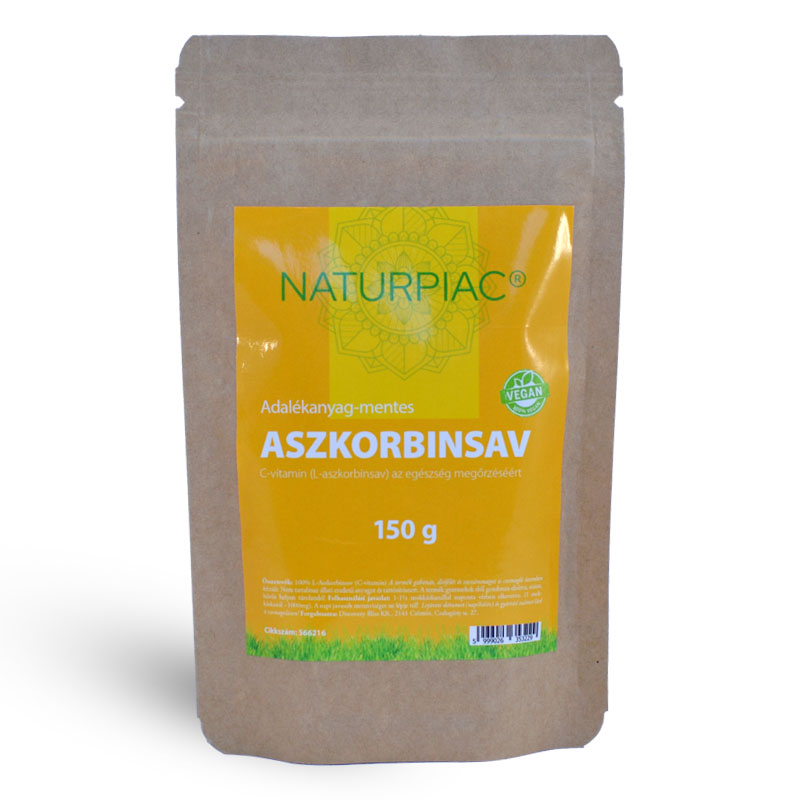 Aszkorbinsav (C-vitamin) 150g NaturPiac