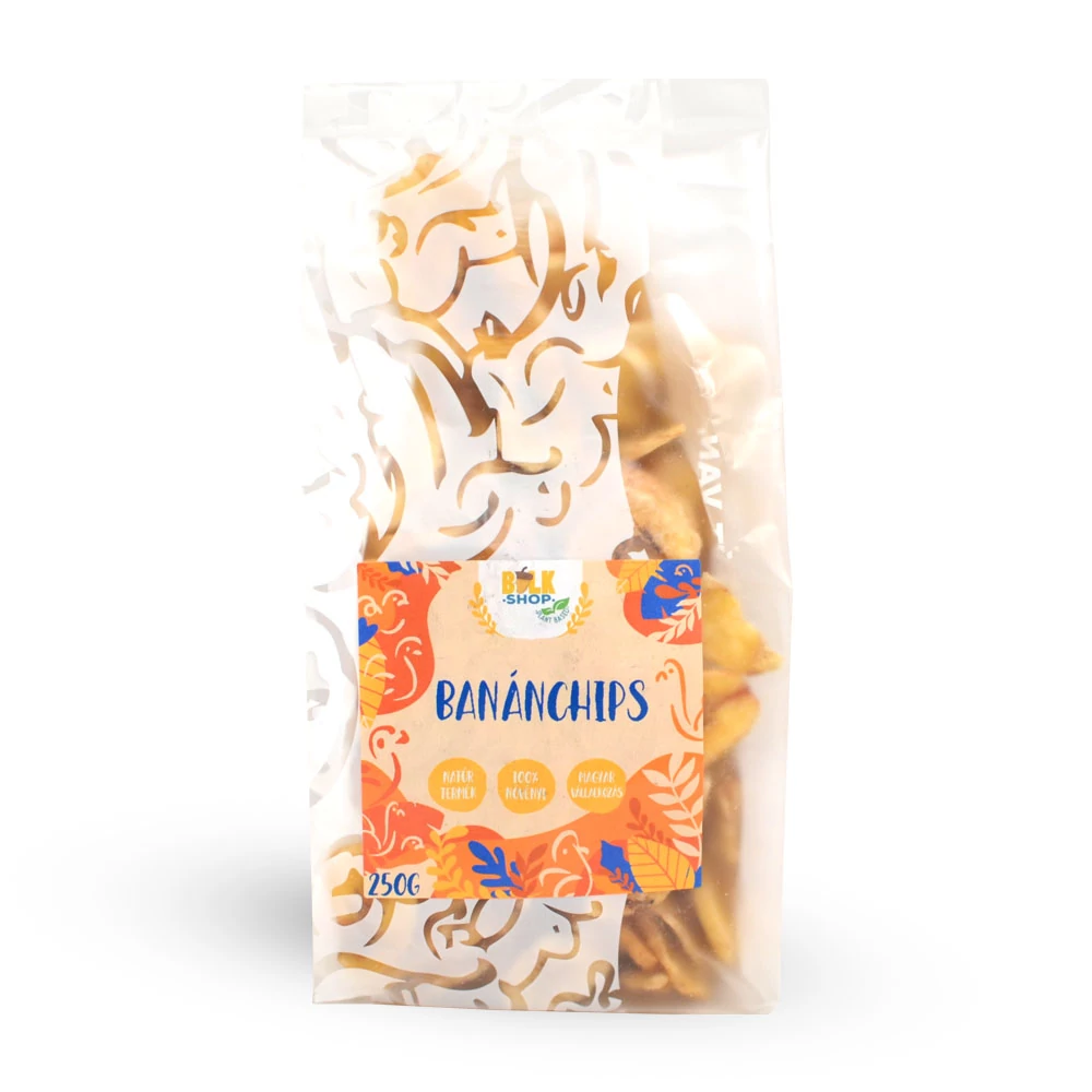 Bulkshop banán chips 250g 