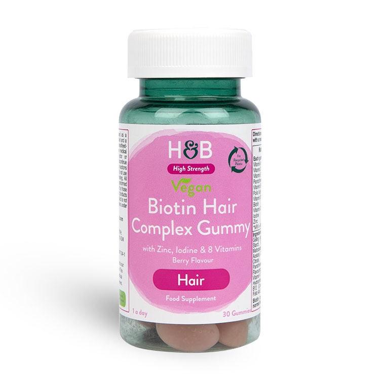 H&B Biotin-Haj komplex gumivitamin 30db