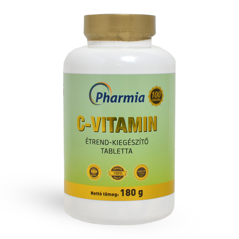 Pharmia C-vitamin 1000mg tabletta, 100db