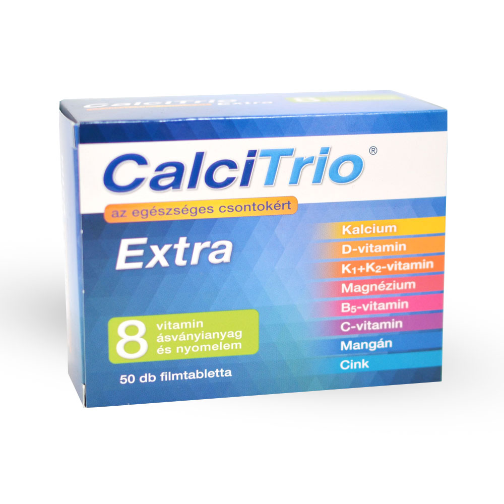 CalciTrio extra filmtabletta 50db