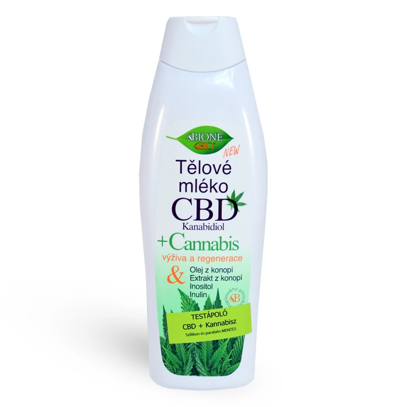 Bione CBD cannabis testápoló 500ml