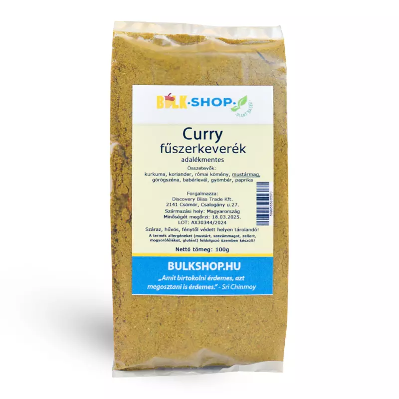 Curry sómentes fűszerkeverék 100g