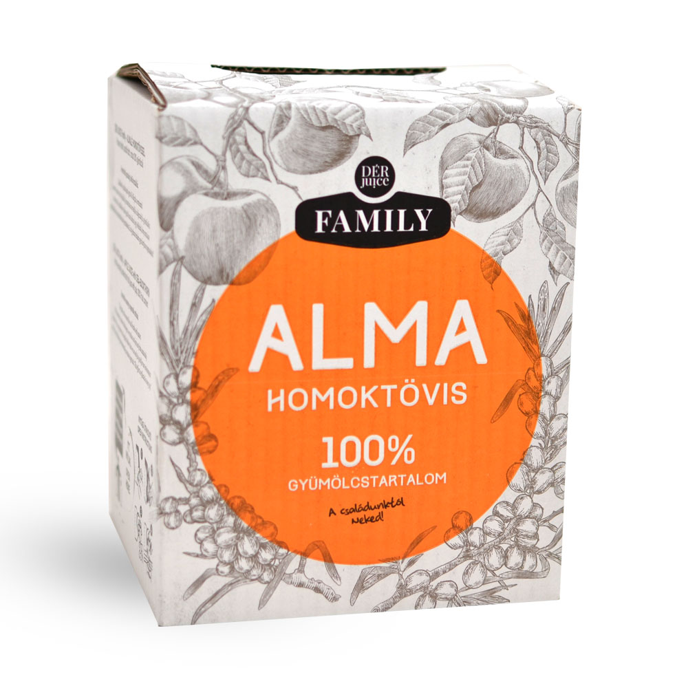 Almalé homoktövissel 90-10% 3000ml, Dér juice family