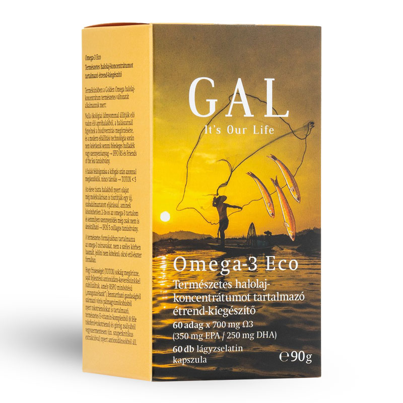 GAL Omega-3 Eco, 60 db kapszula