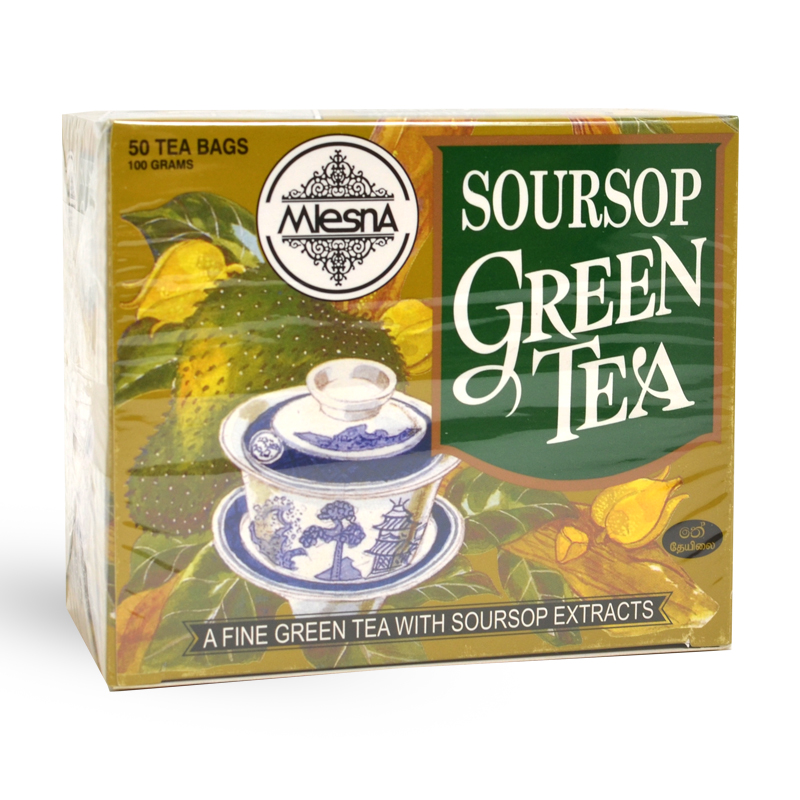 Zöld tea filteres 50db Soursop