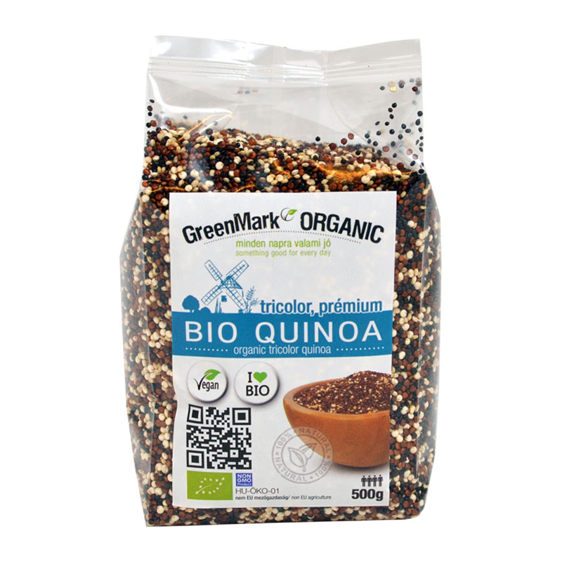 Greenmark bio quinoa tricolor magkeverék 500g