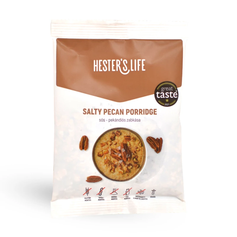 Hesters Life sós pekándiós zabkása 50g
