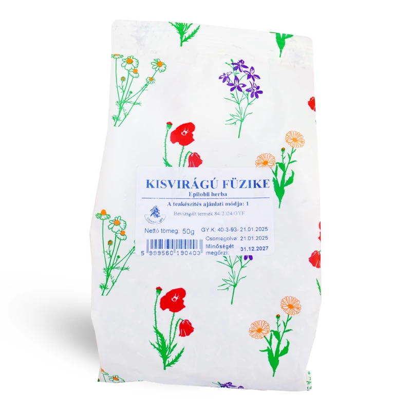 Gyógyfű kisvirágú füzike szálas tea 50g