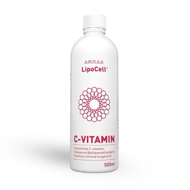 LipoCell liposzómás C-vitamin meggyes ízben (500 ml)