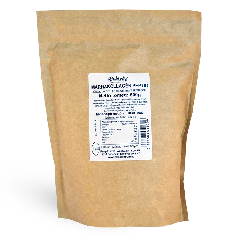 Paleolit Marhakollagén peptidek 500g