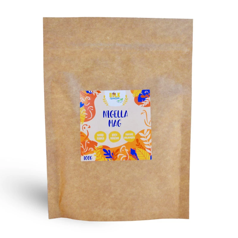 Bulkshop Nigella mag 100g (fekete kömény mag)