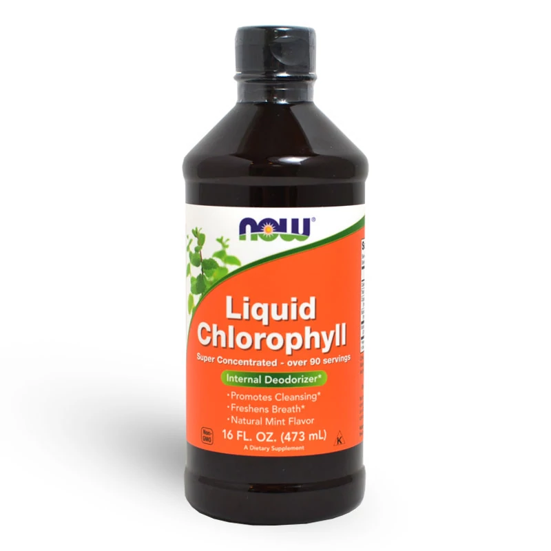 Now Liquid chlorophyll borsmenta ízű 473ml