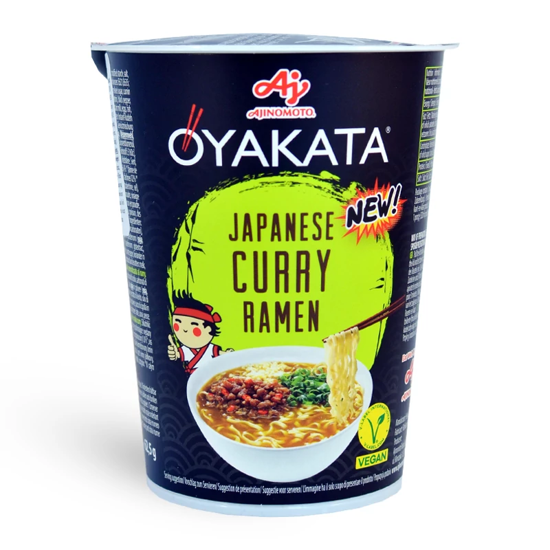 OYAKATA Japán instant ramen curry ízesítésű 82g