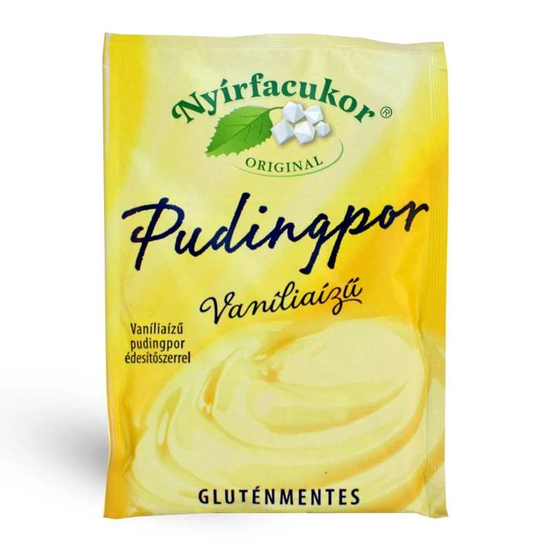Nyírfacukor gluténmentes vaníliás pudingpor 80g