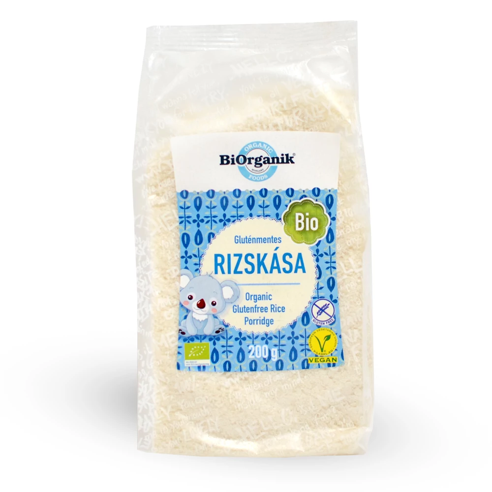 BioOrganik Rizskása gluténmentes 200g 